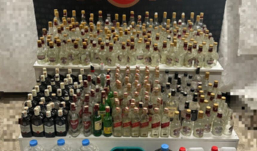 Eskişehir'de polis göz açtırmıyor: Sahte alkole 3 gözaltı