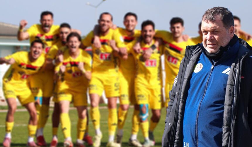 Eskişehirspor'un galibiyeti sonrası Şapcı'dan şampiyonluk vurgusu