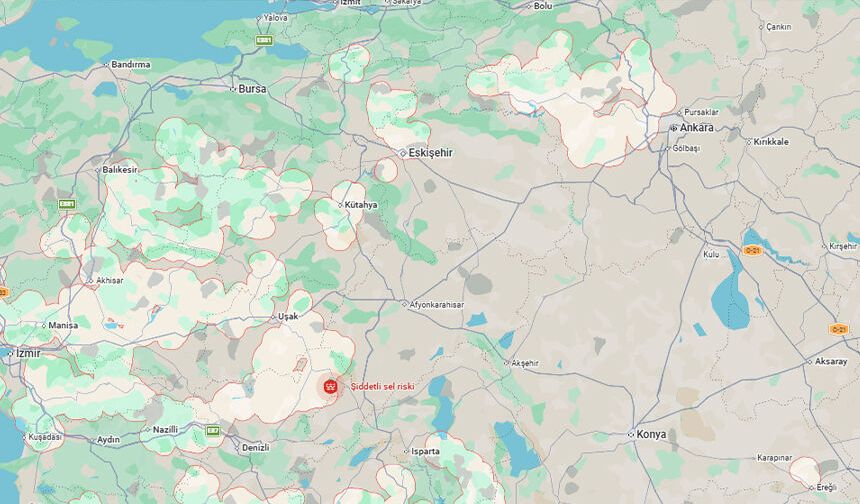 Google'dan Eskişehir'e sel uyarısı: İşte tarihi...
