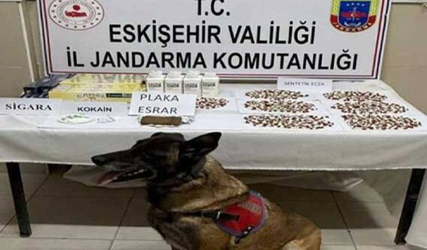 Eskişehir’de uluslararası uyuşturucu sevkiyatına darbe