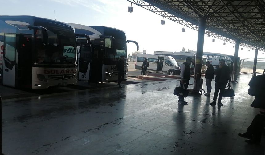 Eskişehir otogarda umutlar bayram öncesinde