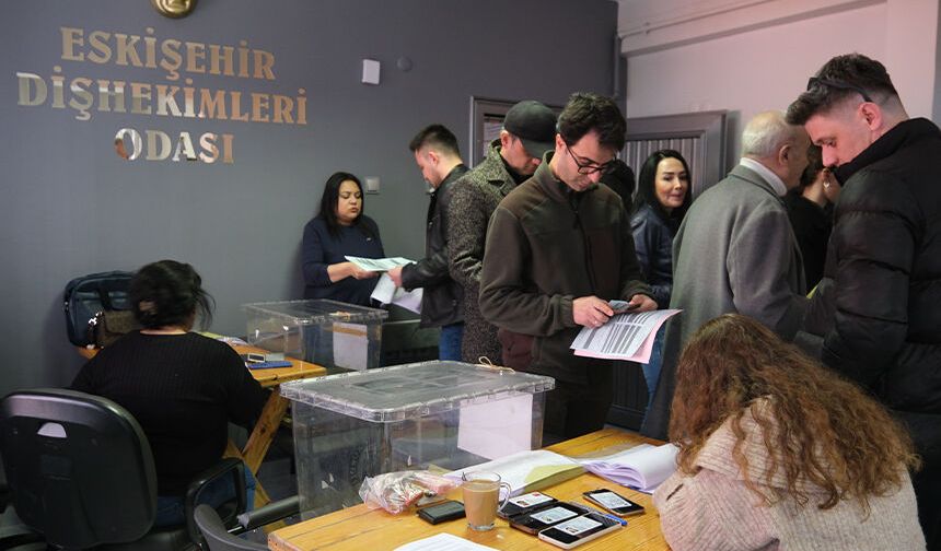 Eskişehir Diş Hekimleri Odası’nda yeni başkan belli oldu