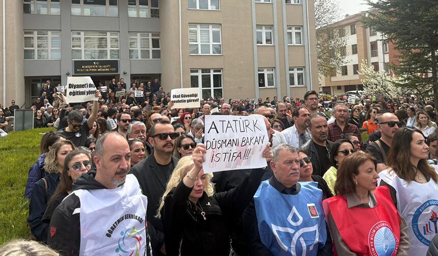 Eskişehir'de eğitimciler sokağa döküldü: 2 gün iş bırakacaklar