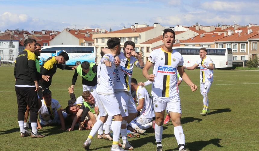 Eskişehir temsilcisi 2 Eylülspor rahat bir nefes aldı