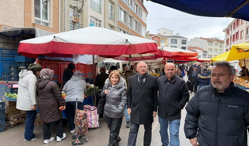 CHP Eskişehir’de sahaya indi: 81 ilde eş zamanlı çalışma