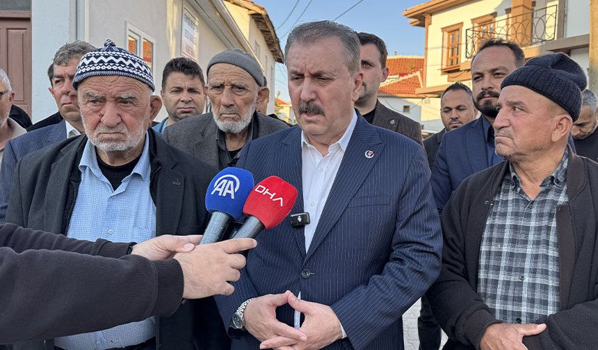 BBP lideri Destici'den bayram günü Eskişehir'de siyasi mesajlar