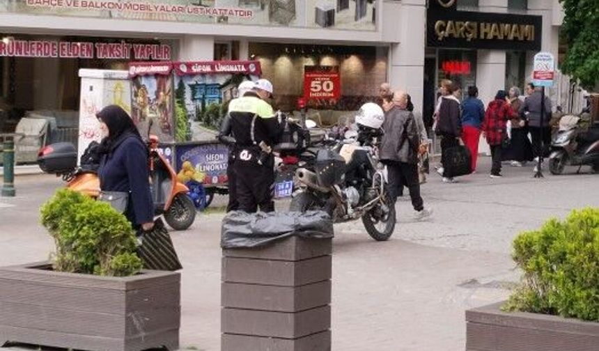 Eskişehir'de motosikletlere ceza yağmuru!