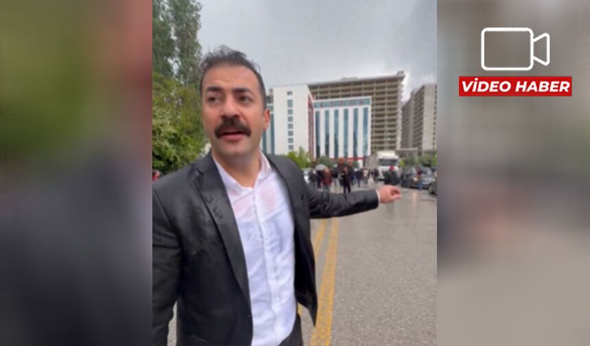 CHP İl Başkanlarına TOMA'lı müdahale: Talat Yalaz isyan etti!