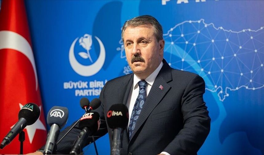 BBP Lideri Destici, Eskişehir'deki kongreye katılacak
