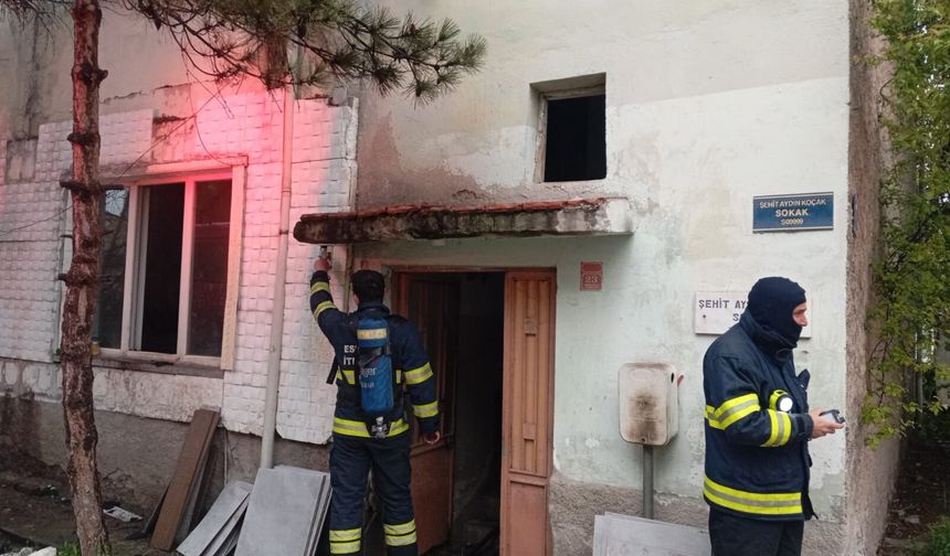 Eskişehir'de evde çıkan yangın can aldı