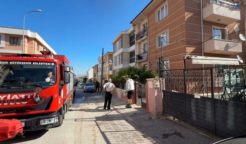 Eskişehir’de garajda yangın: Faciadan son anda dönüldü!
