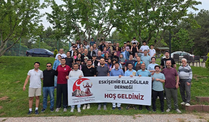 Eskişehir’de Elazığlılar piknikte bir araya geldi