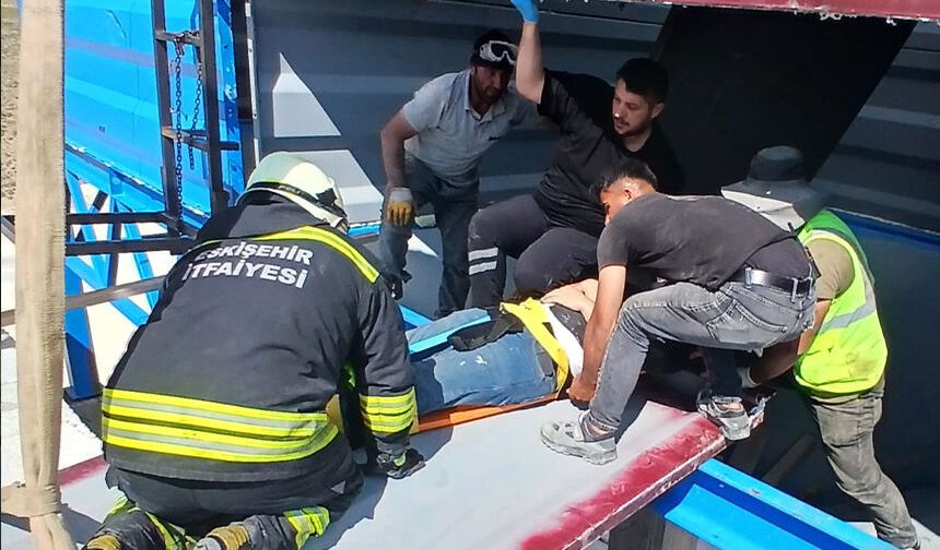 Eskişehir'de maden ocağında iş kazası: Faciadan dönüldü
