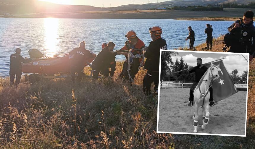 Eskişğehir'de kahreden ölüm: Atıyla baraja girdi, bir daha çıkamadı