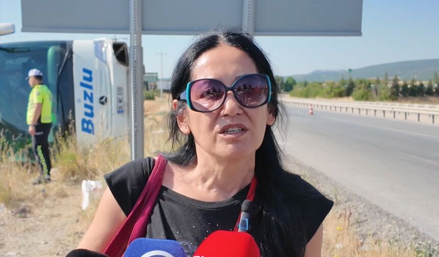 Eskişehir'de 24 kişinin yaralandığı otobüs kazasını böyle anlattı