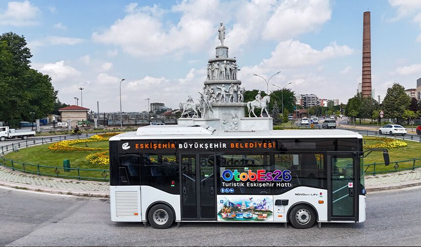 Eskişehir'i tek otobüsle keşfetmek artık mümkün: OtobEs26 hizmete başladı
