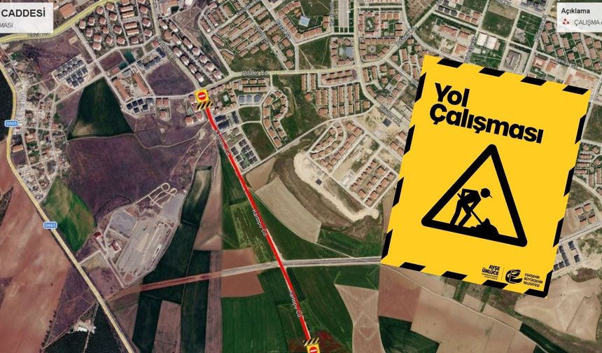 Eskişehir'de o cadde 11 gün trafiğe kapalı olacak: Büyükşehir duyurdu!