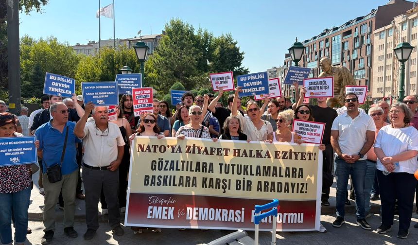Emek ve Demokrasi Platformu'ndan NATO protestolarındaki müdahaleye tepki