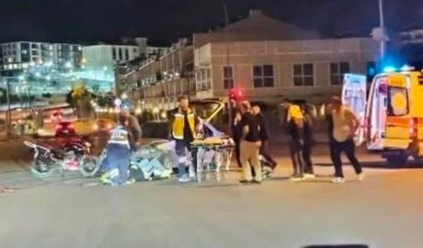 Eskişehir'de kaza: Otomobil ile motosiklet çarpıştı 2 yaralı
