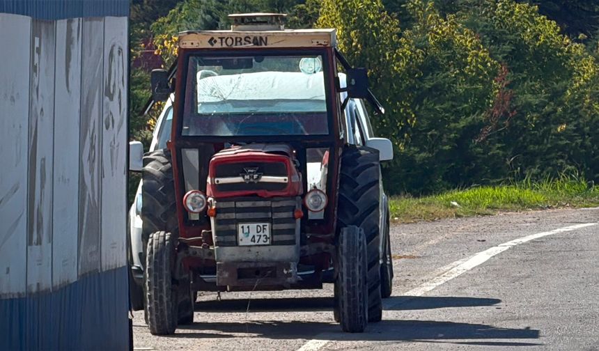 Bilecik’ten çalınan traktör Eskişehir’de yakalandı!