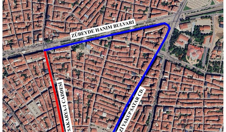 Eskişehir’de ulaşım değişiyor: Bu Cadde 4 gün kapalı!