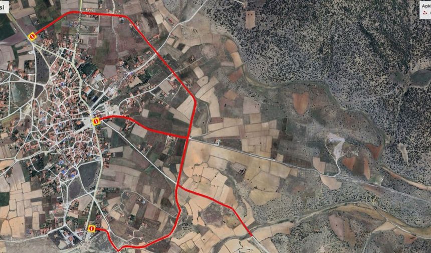 Eskişehir'de o yollar 10 gün trafiğe kapalı olacak: Büyükşehir duyurdu!