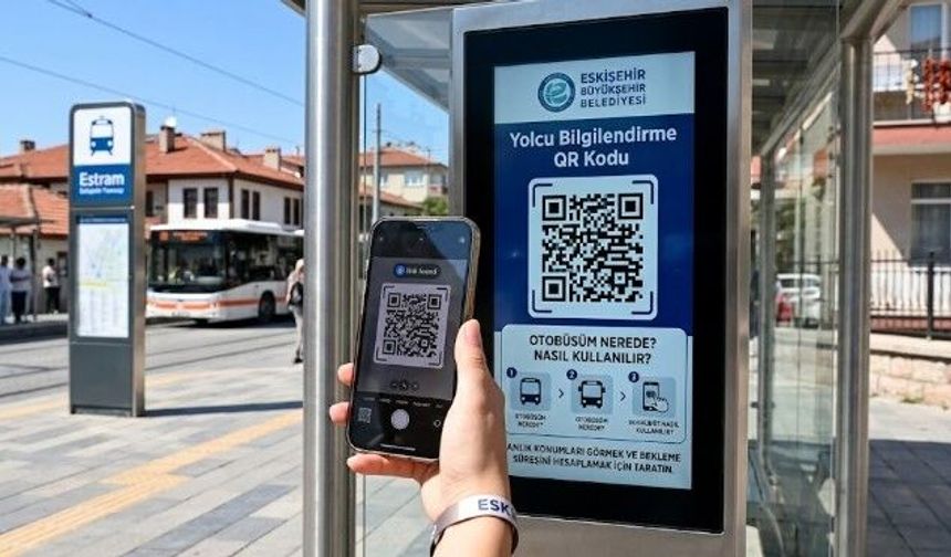 Otobüs bekleyen Eskişehirliler dikkat! Bu sistem işinizi kolaylaştırıyor