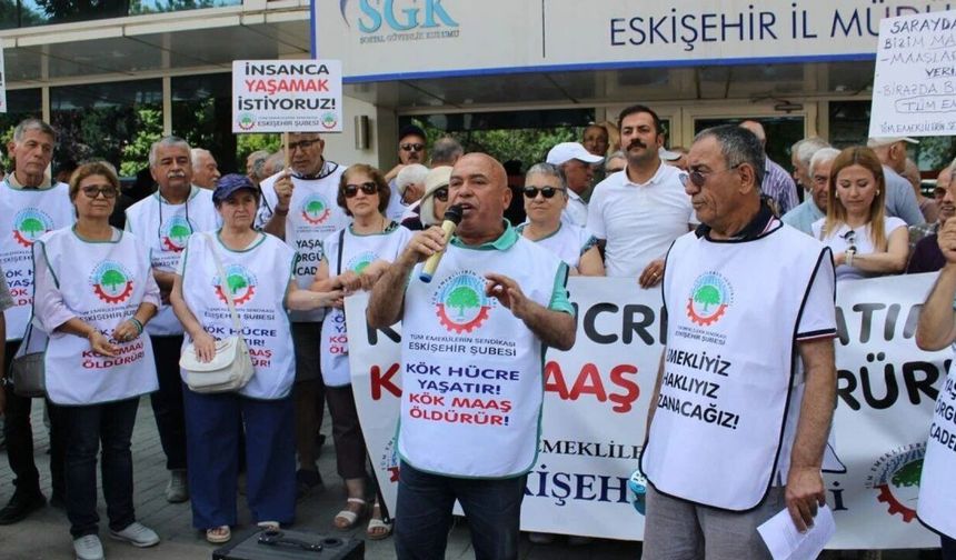 Emeklilerin isyanı büyüyor: Eskişehir'de maaş ve kesinti tepkisi