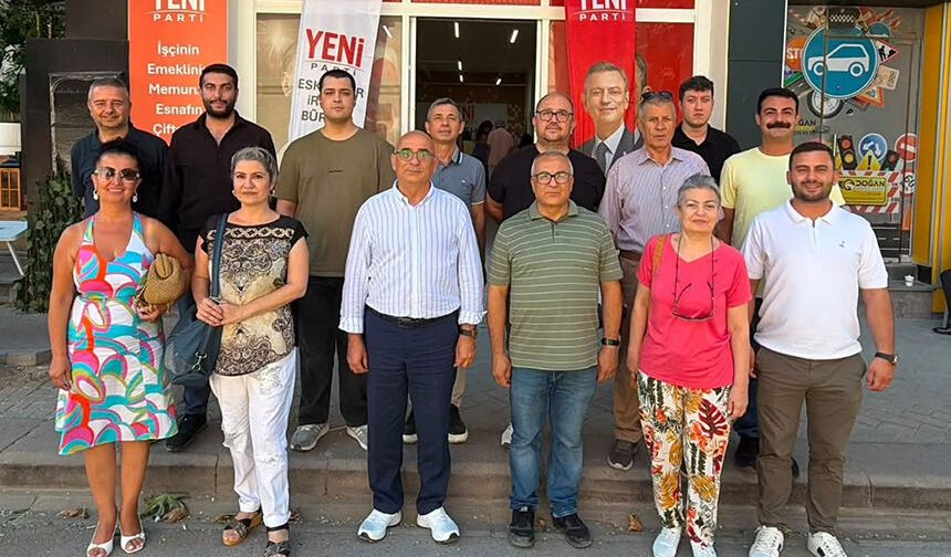 Yeni Parti Odunpazarı'nda ilk toplantı yapıldı