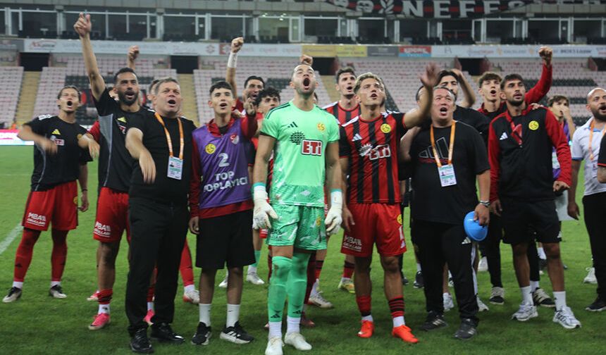 Eskişehirspor sezona fırtına gibi başladı: Gol yağmuru