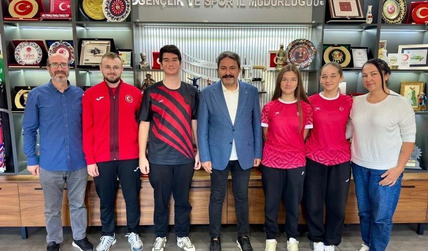 Eskişehirli milli sporcu Avrupa ikincisi oldu