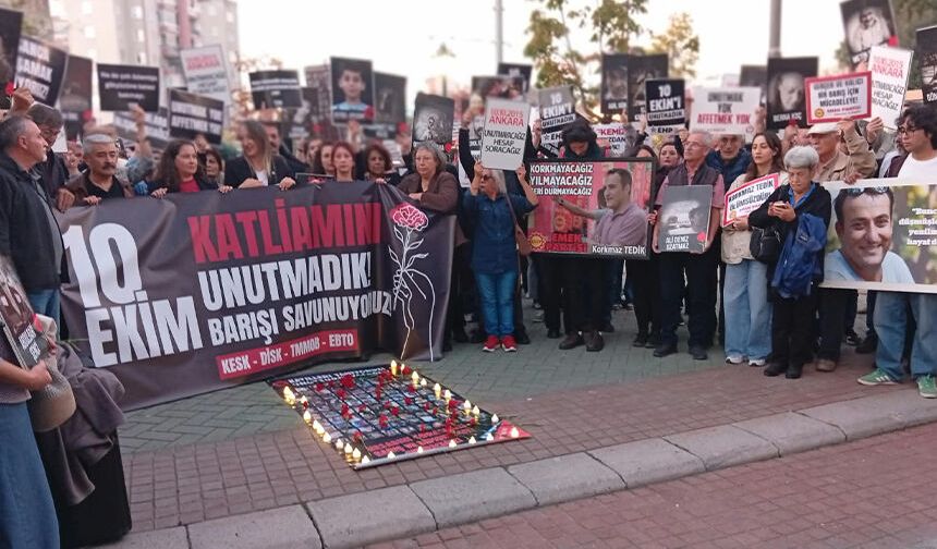 Ankara Gar katliamının 11. yılında Eskişehir’den adalet çağrısı