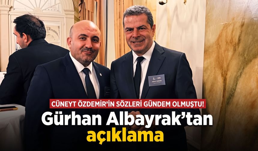 Cüneyt Özdemir’in sözleri gündem olmuştu! Gürhan Albayrak’tan açıklama