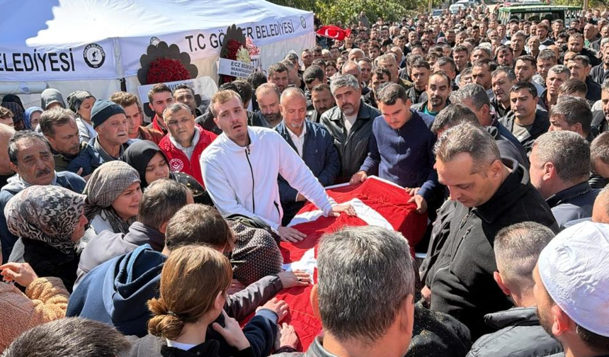 Maden faciasında hayatını kaybeden İsa Olcay son yolculuğuna uğurlandı