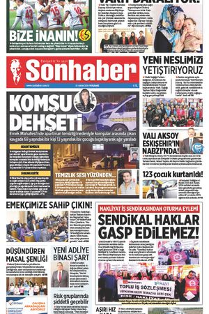 21 KASIM 2024 SONHABER GAZETESİ