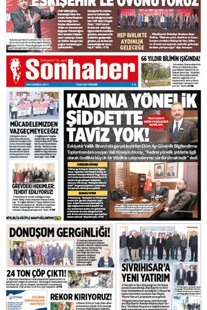 7 KASIM 2024 SONHABER GAZETESİ