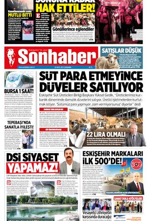 28 MAYIS 2025 SONHABER GAZETESİ