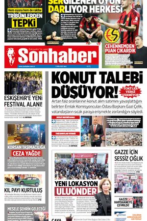 7 EKİM 2025 SONHABER GAZETESİ