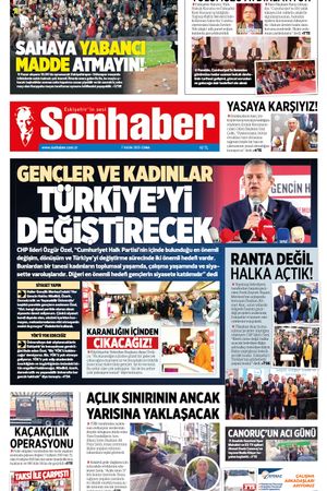 7 KASIM 2025 SONHABER GAZETESİ