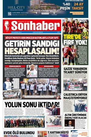 1 ARALIK 2025 SONHABER GAZETESİ