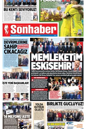 12 OCAK 2026 SONHABER GAZETESİ