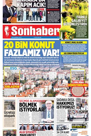 13 OCAK 2026 SONHABER GAZETESİ