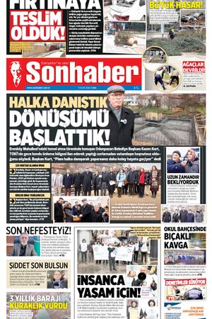 9 OCAK 2026 SONHABER GAZETESİ