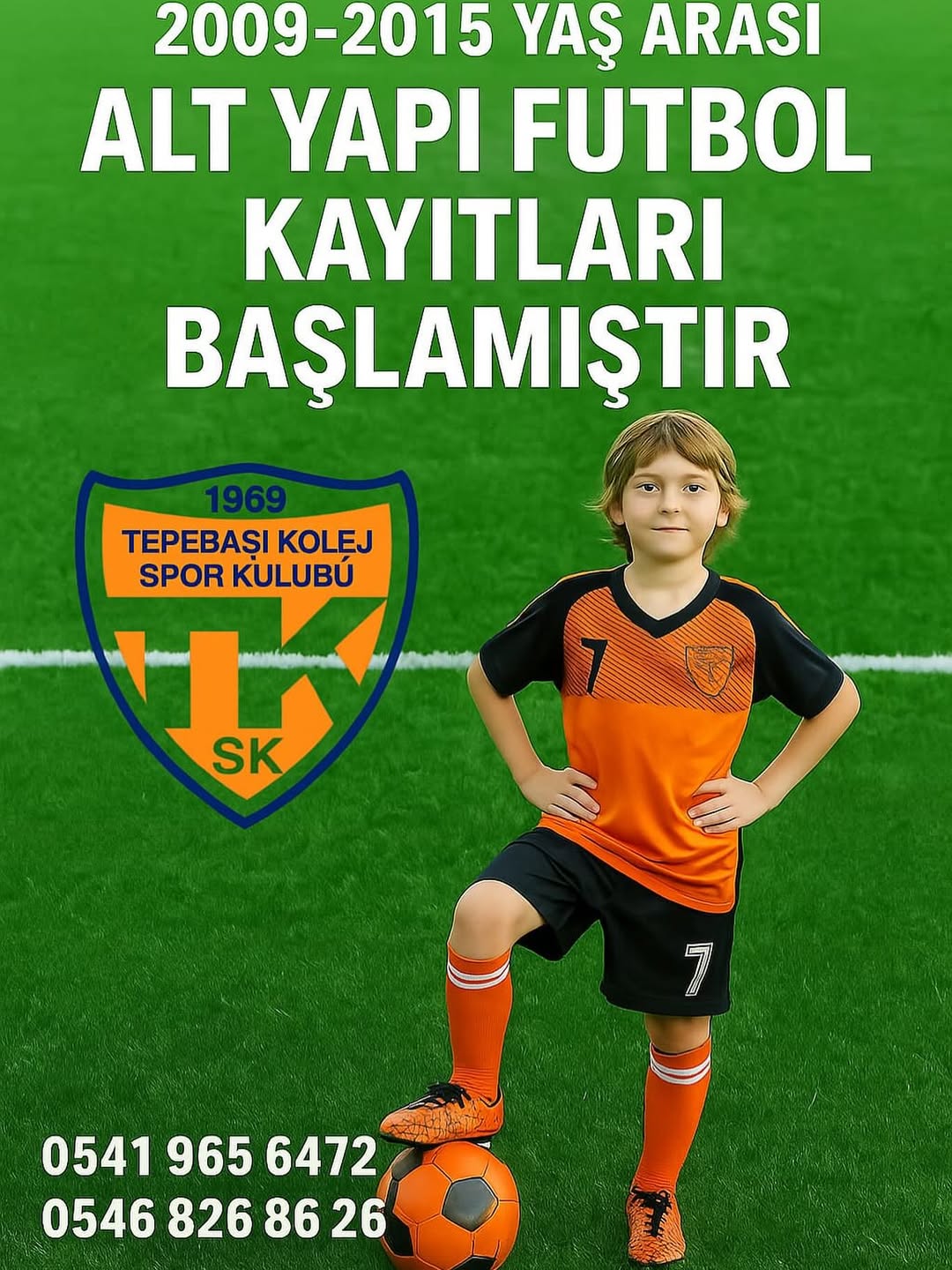 Tepebaşı’nda Futbolcular Yetişecek