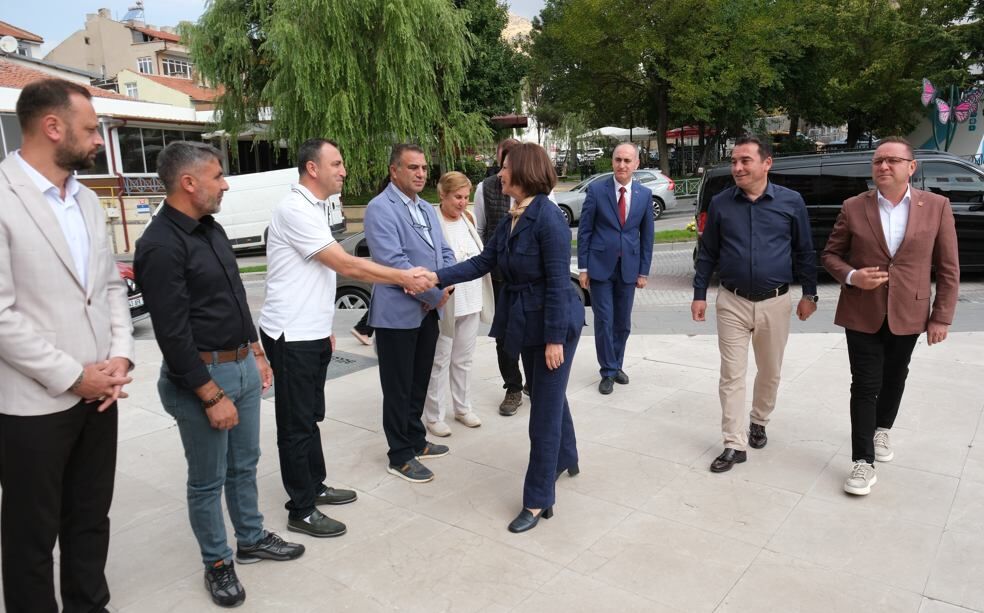 Başkan Ünlüce’den Başkan Dökmeci’ye ziyaret
