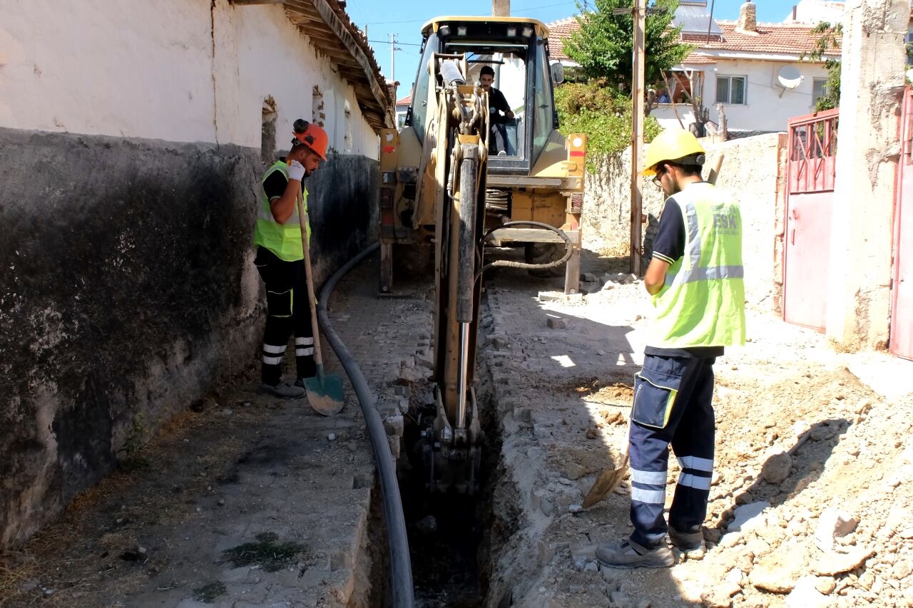 ESKİ’den Eğriöz’e güçlü su altyapısı yatırımı