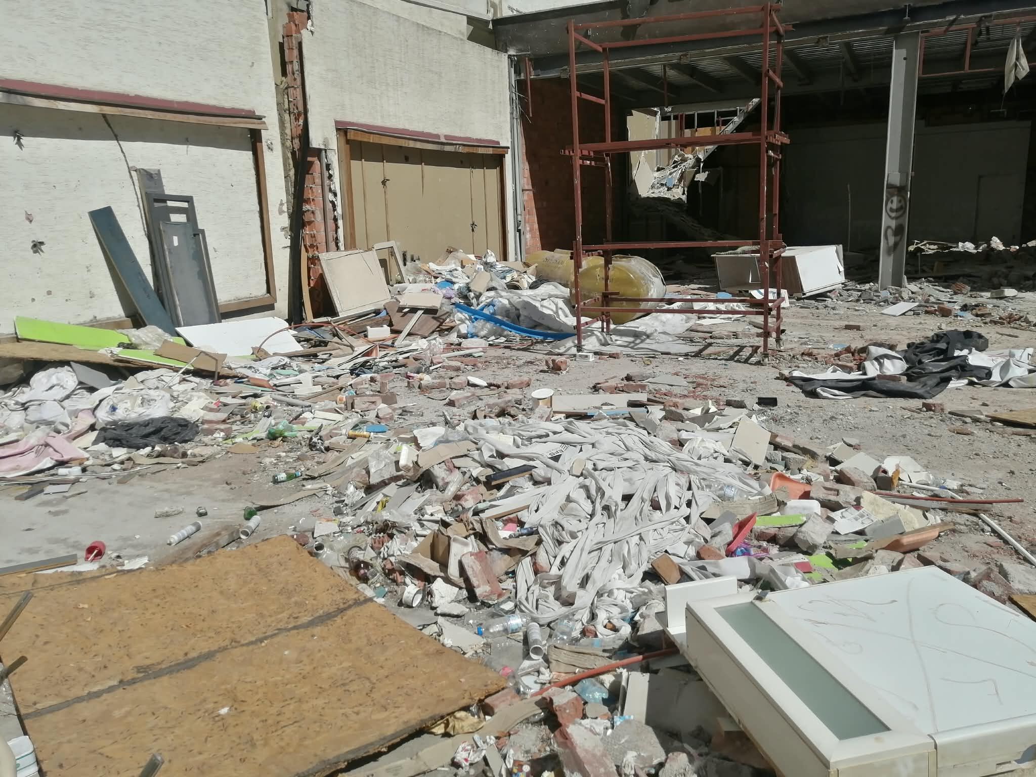 Eskişehir'in merkezinde çirkinlik