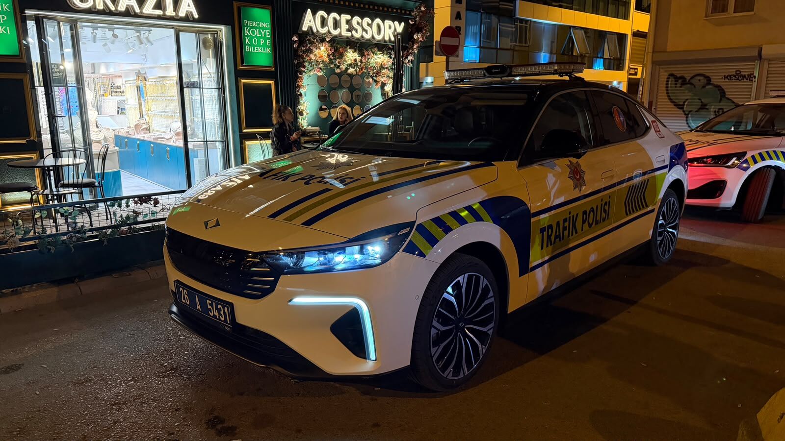 Eskişehir’de TOGG polis aracı göreve başladı