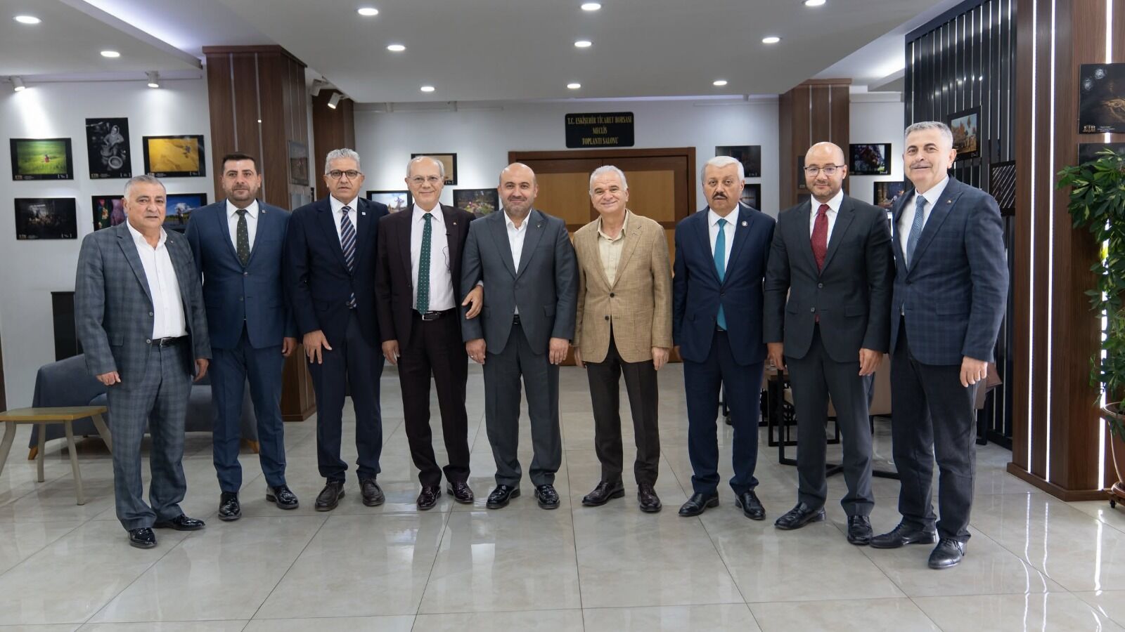 Eskişehir’in geleceği için ortak masa: Kalkınma Platformu ETB’de buluştu