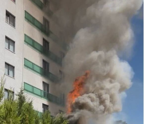 Eskişehir’de yangın paniği: alevler kısa sürede büyüdü